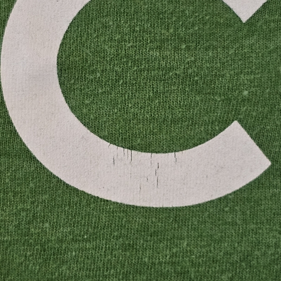 Authentic The KCCO Tee Men's Large "Keep Calm and Chive On" Green Cotton Blend - Picture 4 of 7